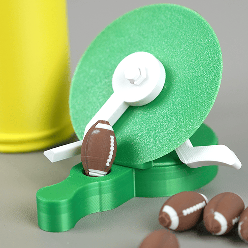 3D Geprint Tafelvoetbalspel | Mini Voetbalspel voor Competitie en Plezier