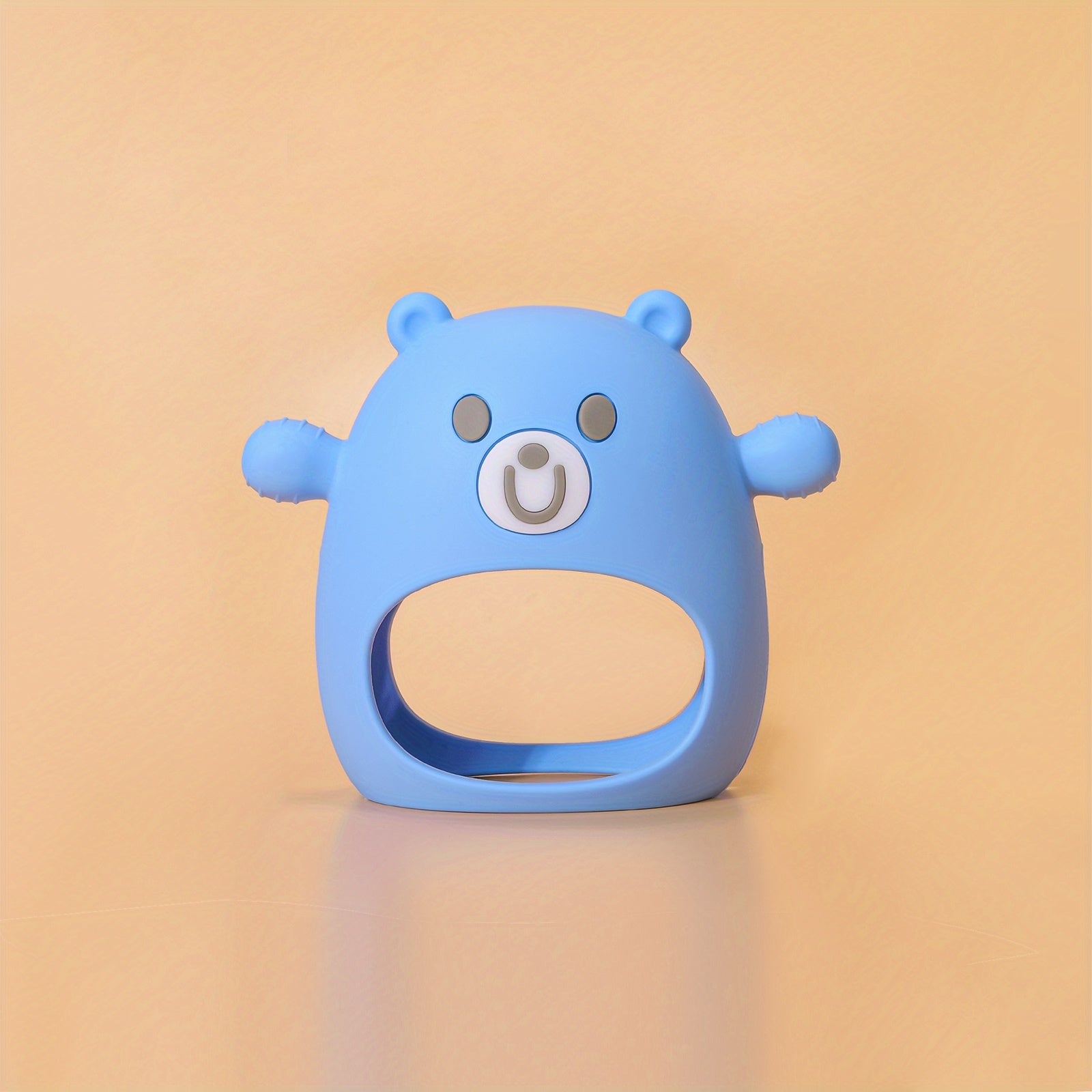 Siliconen Anti-Val Baby Bijtring | Fopspeen met Zachte Handjes voor Zuigen & Borstvoeding voor Peuters