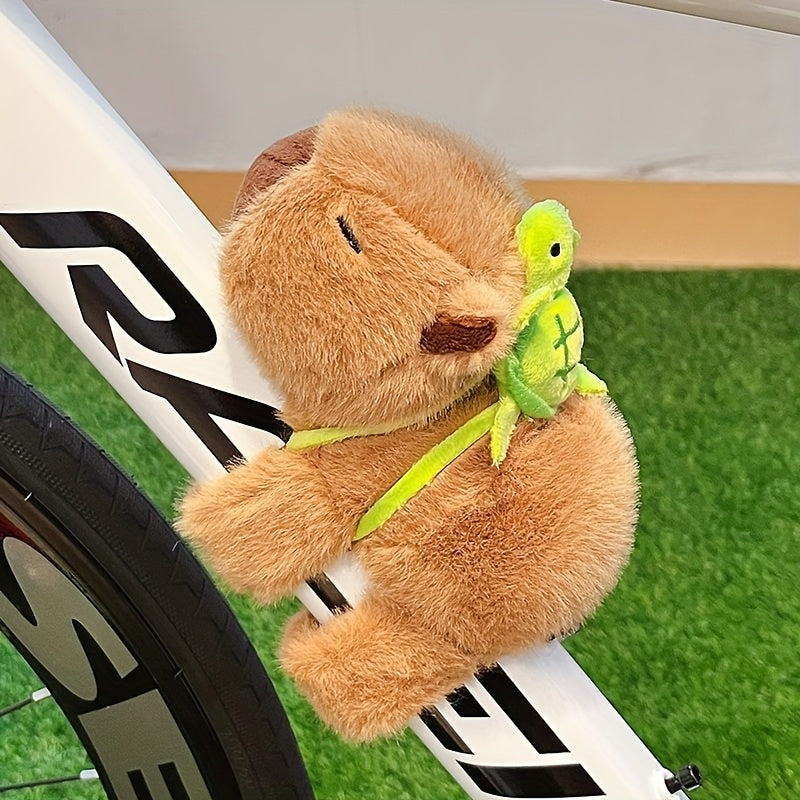 Capybara Knuffelarmband – Schattig Clip-on Speelgoed & Fietsaccessoire | Dierenthema Cadeau voor Kinderen