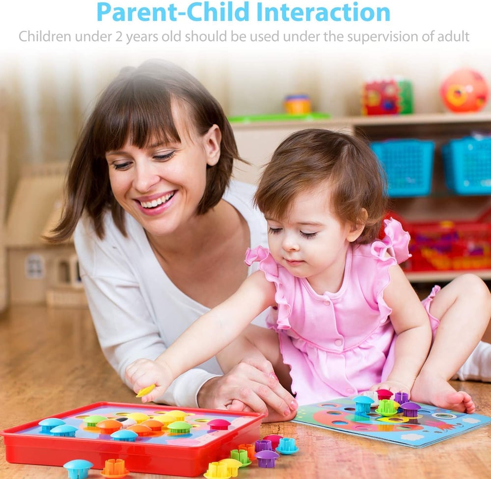 Kunst met Knoppen Speelgoed | Creatief Ontwikkelingsspeelgoed voor Peuters