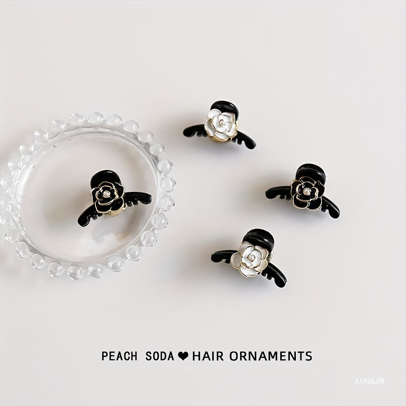 4x Mini Haarclips | Vintage Jelly Kleuren, Haaraccessoires voor Meisjes & Dames