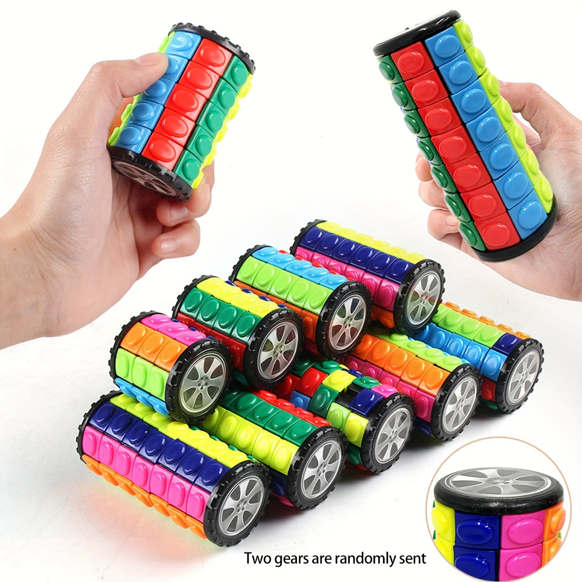 Magische Kubus Puzzel | 3D Draaiend Fidget Breinbreker