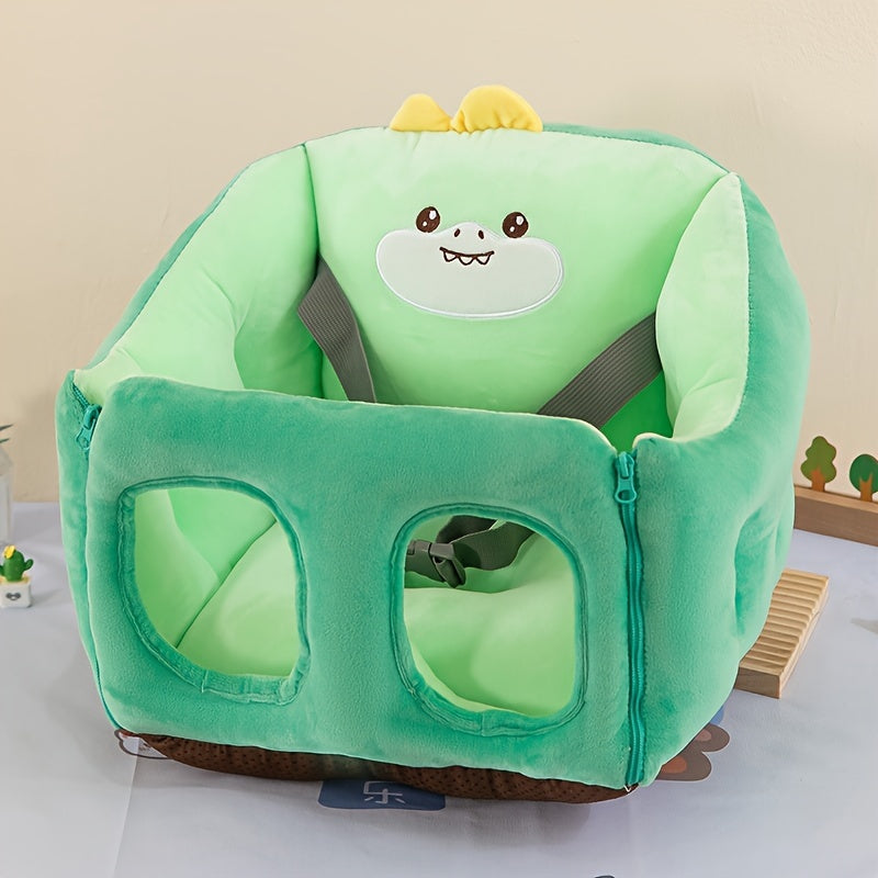 Cartoon Draagbare Baby Eetstoel | Multifunctionele Baby- en Kindkruk Voor Leren Zitten Sofa