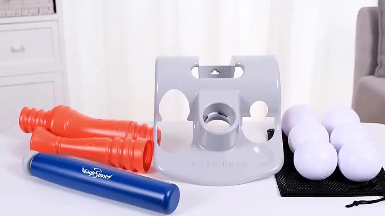 T-Ball Honkbalset voor Kinderen vanaf 3 Jaar - Sport Speelgoed voor Peuters, Jongens en Meisjes - Complete Slagbal Set voor Binnen en Buiten Spelen