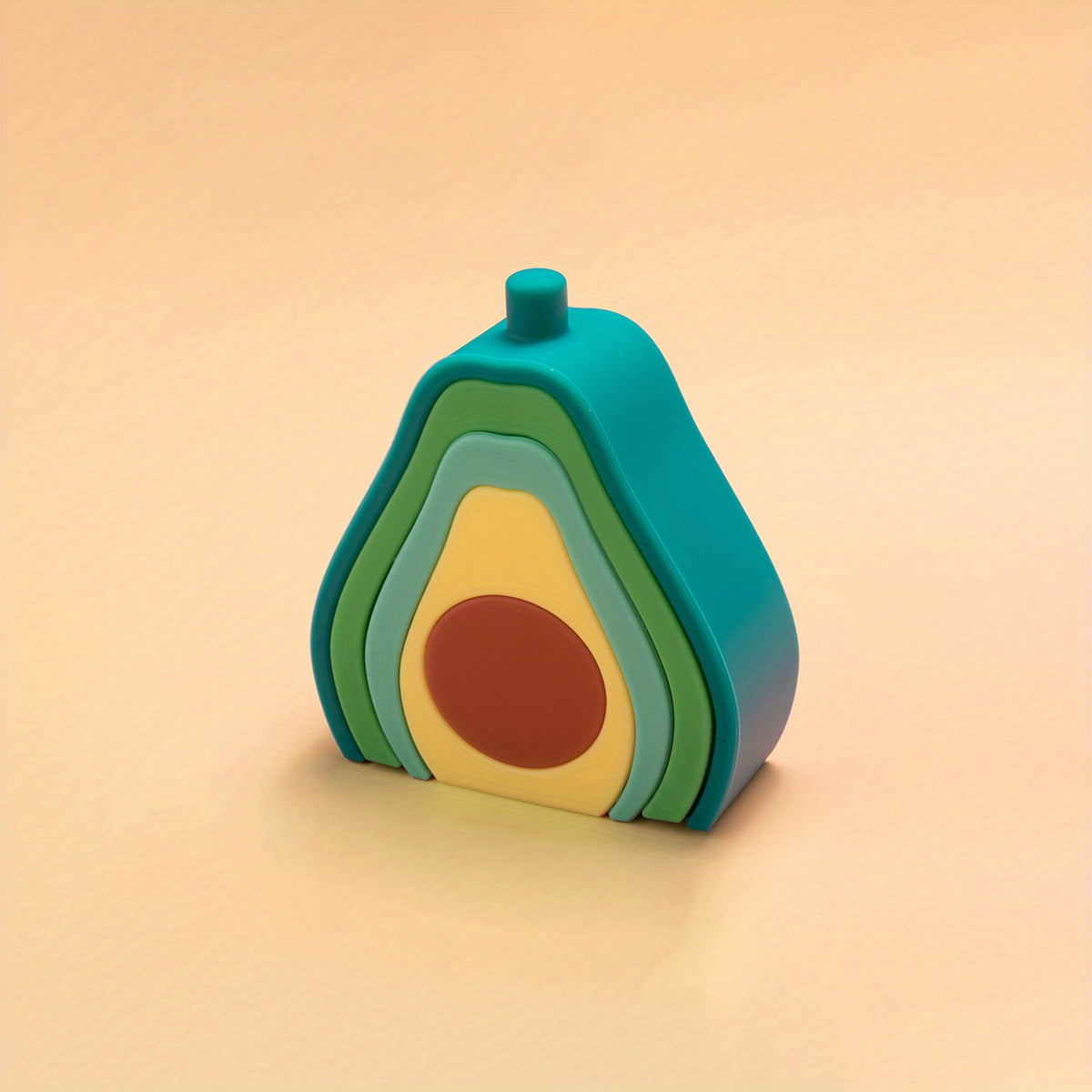 Siliconen Stapel Speelgoed | BPA-vrije Baby Bouwblokken | Bijtspeeltjes & Educatief Cadeau voor Halloween, Kerst & Thanksgiving