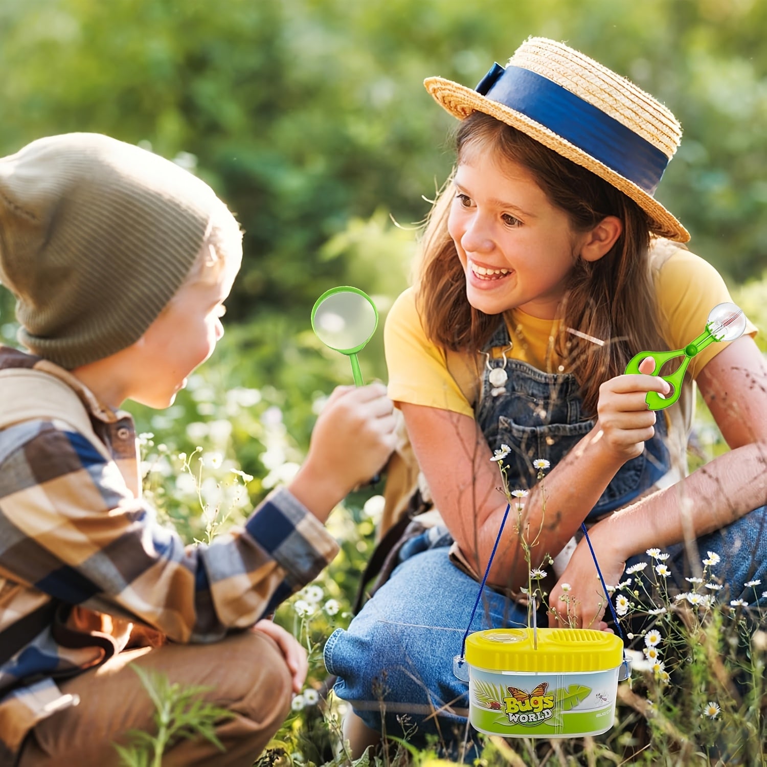Montessori Verkennersset voor Kinderen | 5-delig Educatief Avonturenpakket met Insectenkit
