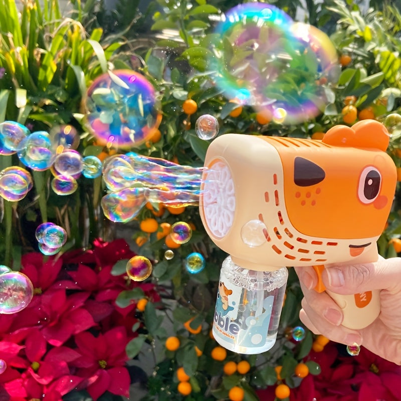 Bellenblaasmachine voor Kinderen zonder Navulvloeistof | Bubbelpistool Cadeau voor Binnen & Buiten – Jongens & Meisjes