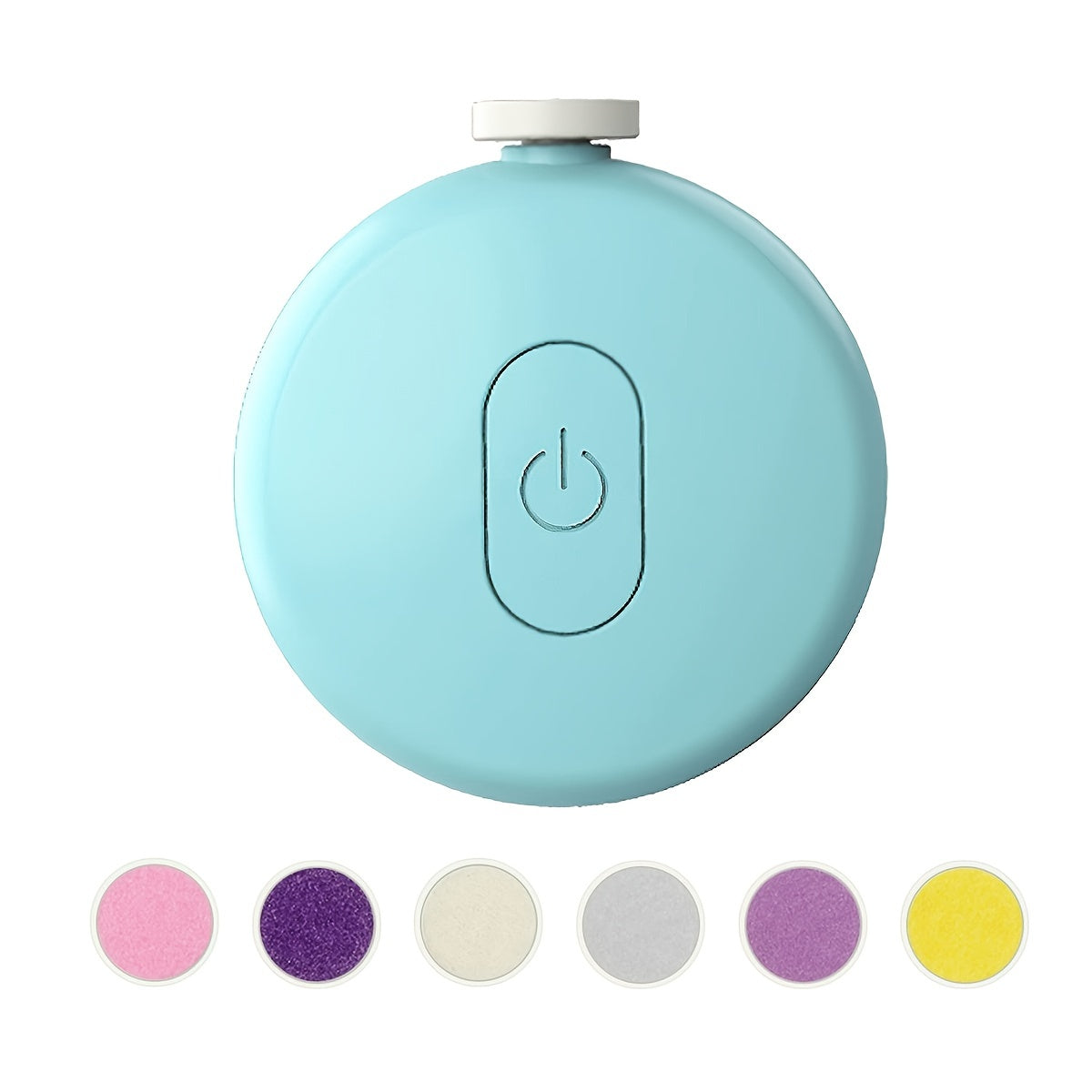 Elektrische Nageltrimmer voor Baby’s | Veilig Nagelknipper Set, Met Vervangbare 6 Slijpkoppen voor Baby’s, Kinderen en Volwassenen