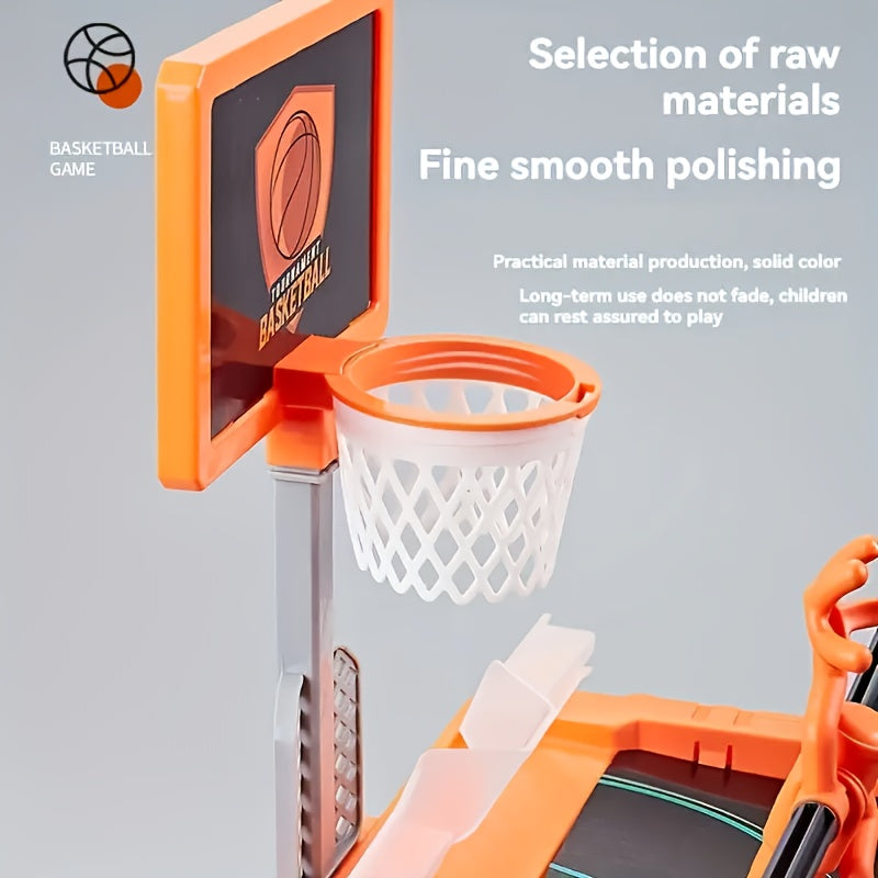 2-Spelers Tafel Basketbal Arcade | Voor Competitieve Wedstrijden en Gezinsinteractie