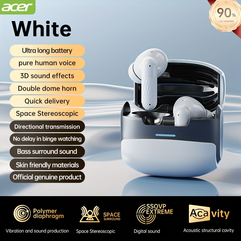 TWS draadloze oortjes | Bass stereo low latency headset