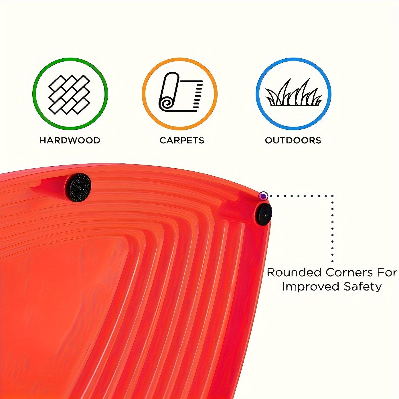 Rivierstenen Stapstenen Set voor Kinderen vanaf 3 Jaar - 6 Stuks Balans Parcours Speelgoed voor Jongens en Meisjes - Educatief Spel voor Binnen en Buiten