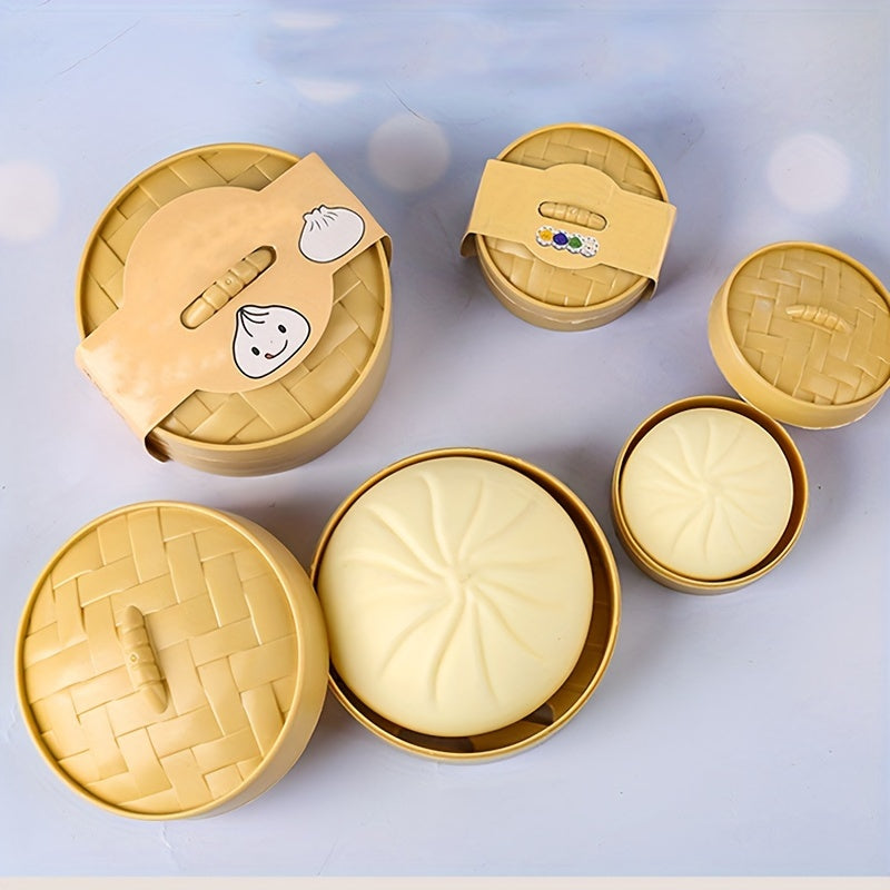 Squeeze Stoommandje Speelgoed | Stressverlichting voor Kinderen 3+