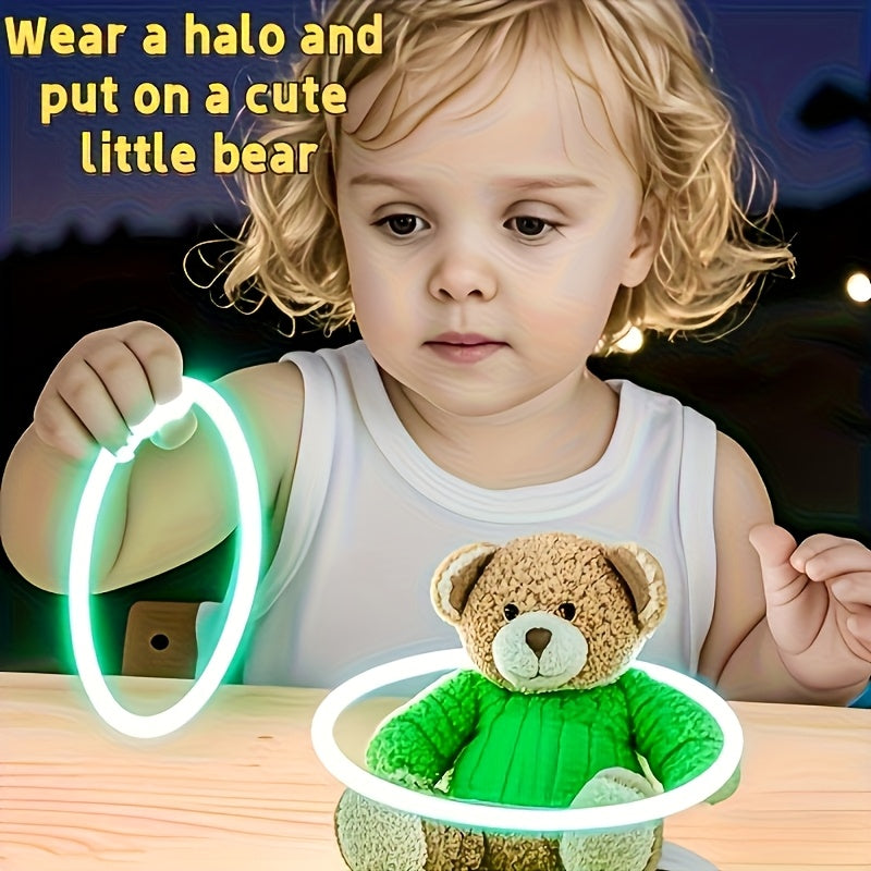 Glow Ring Toss LED Werpspel voor Kinderen – Educatief Lichtgevend Spel voor Binnen & Buiten, Familieplezier vanaf 3 Jaar