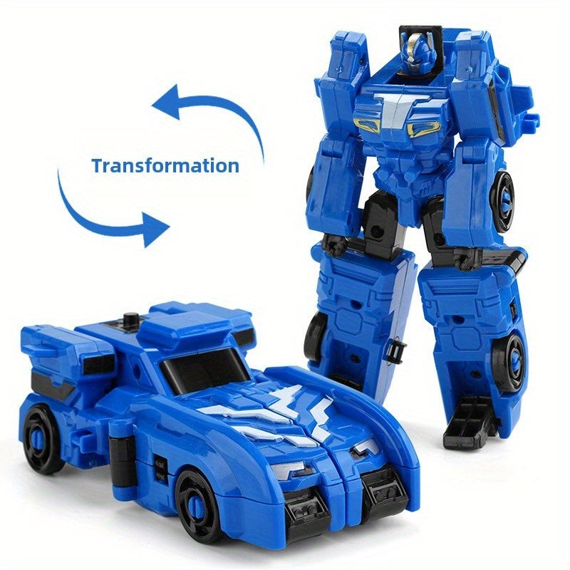 2-Pack Transformerende Mini Robot Auto’s | Buigbare Speelgoedvoertuigen – Duurzaam & Leuk Cadeau voor Kinderen