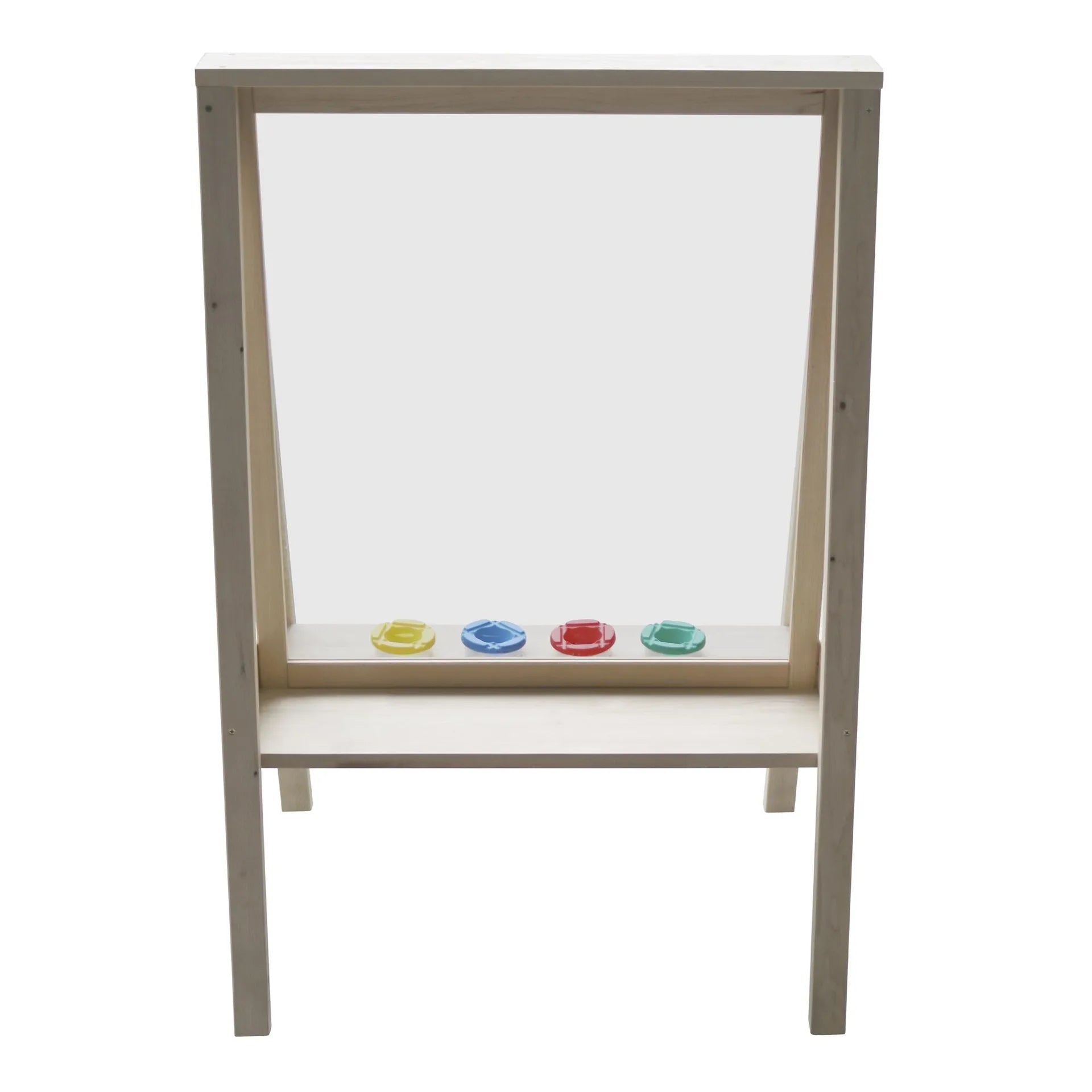 Eric Houten Kinderstaffelei – Dubbelzijdige Plexiglas Schildersezel voor Buiten & Binnen, vanaf 3 Jaar, FSC Hemlockhout