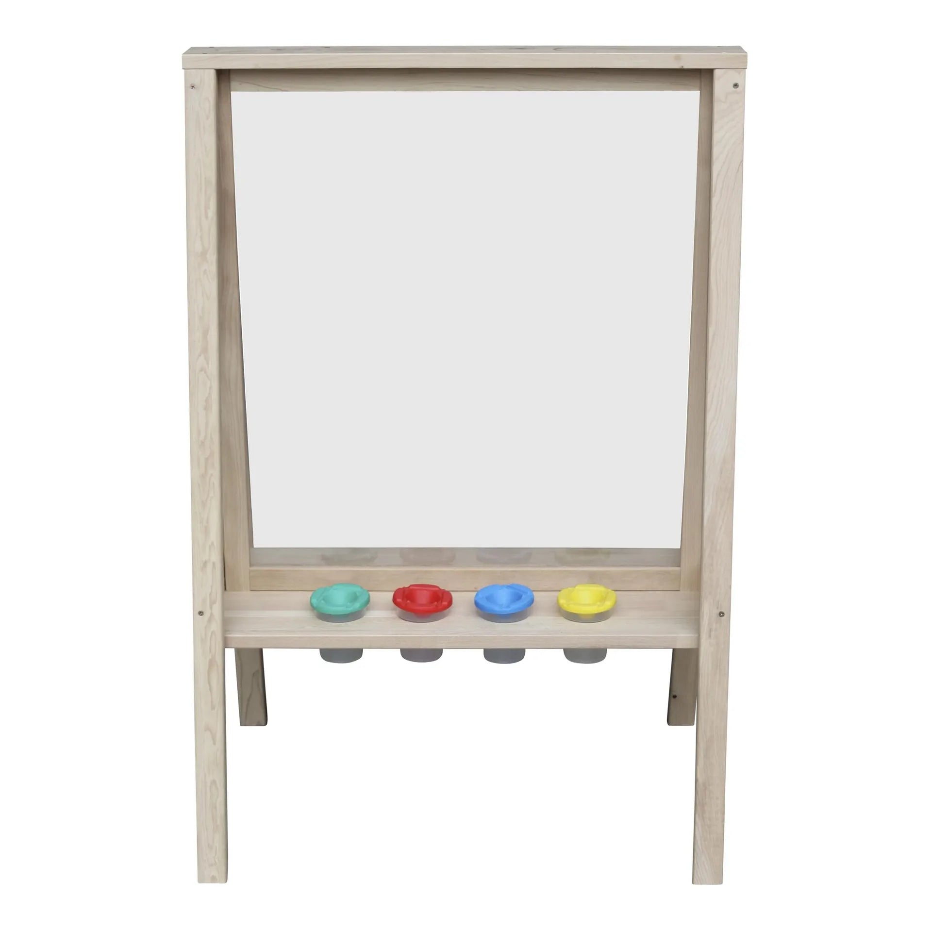 Eric Houten Kinderstaffelei – Dubbelzijdige Plexiglas Schildersezel voor Buiten & Binnen, vanaf 3 Jaar, FSC Hemlockhout