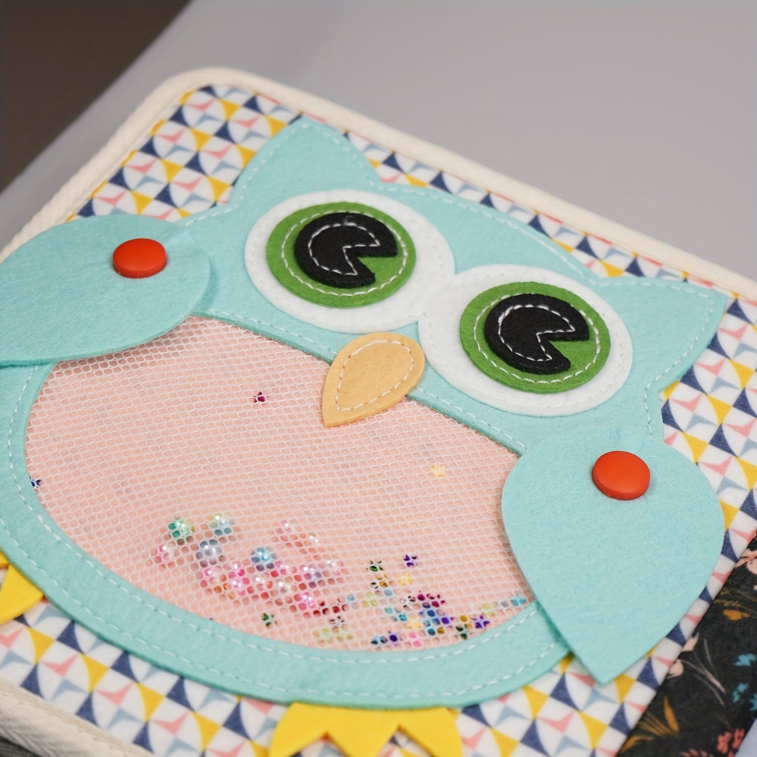 Interactief 3D Vilt Leerboek | Educatief Activiteitenboek met Kleuren, Dieren en Vormen