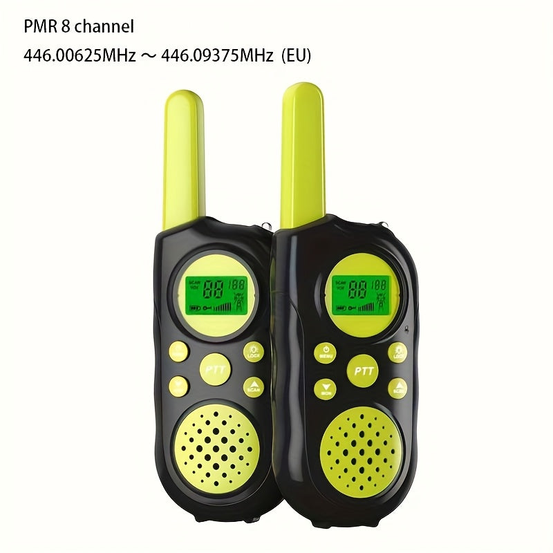 2x Kinder Walkie Talkie | Lang Bereik, Zaklampfunctie – Outdoor Speelgoed