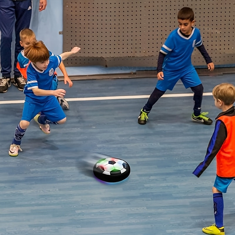 Glowing Soccer Ball met Muziek voor Kinderen – LED Indoor Voetbal vanaf 3 Jaar | Zwevende Speelbal voor Binnen, Harde Vloeren & Cadeau