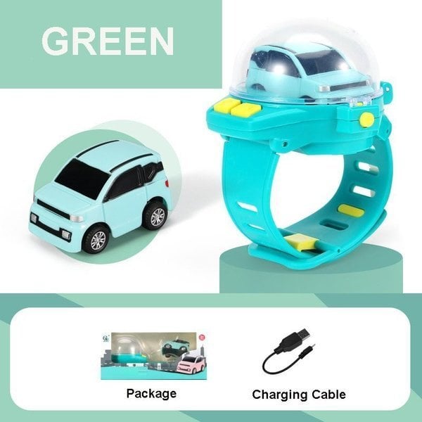 Mini RC Auto Horloge – Speelgoed voor Kinderen met Afstandsbediening