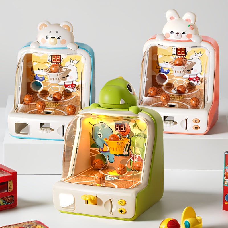 Interactief Automatisch Basketbalspel | Multiplayer Plezier, Ideaal Cadeau voor Kinderen