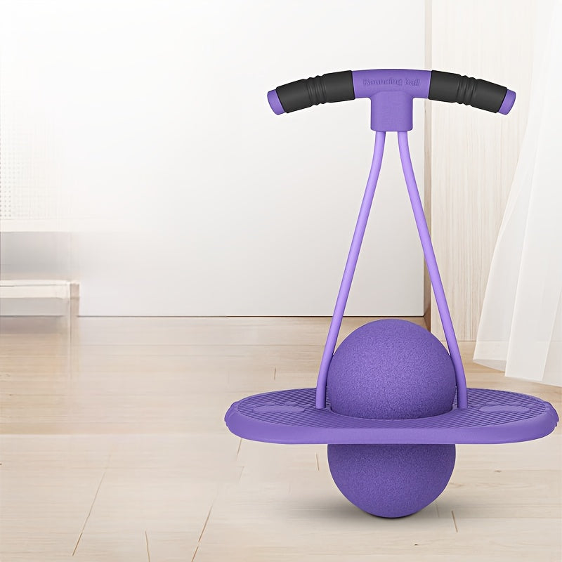 Balans Springbal – Fitness Speelgoed voor Binnen & Buiten met Handvatten | Elastische Bouncy Ball voor Kinderen & Volwassenen, Core Training & Stabiliteit
