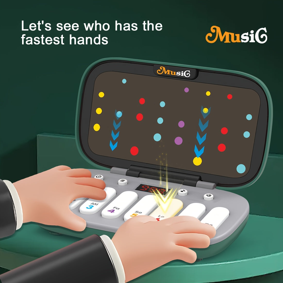 Muzikaal toetsenbord|Educatief muziekspeelgoed voor kinderen