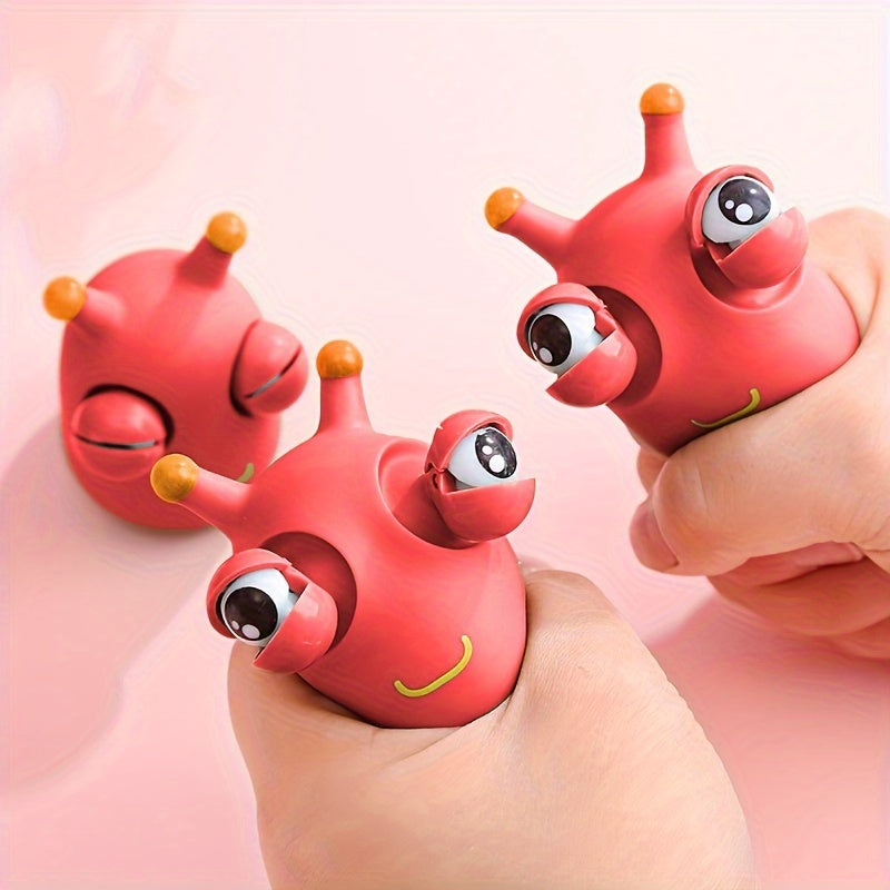 Kleurrijke Rups Squeeze Speelgoed | Leuk Pop-Up Fidget Speelgoed (3-6 Jaar) | Ideaal voor Feestjes & Cadeaus