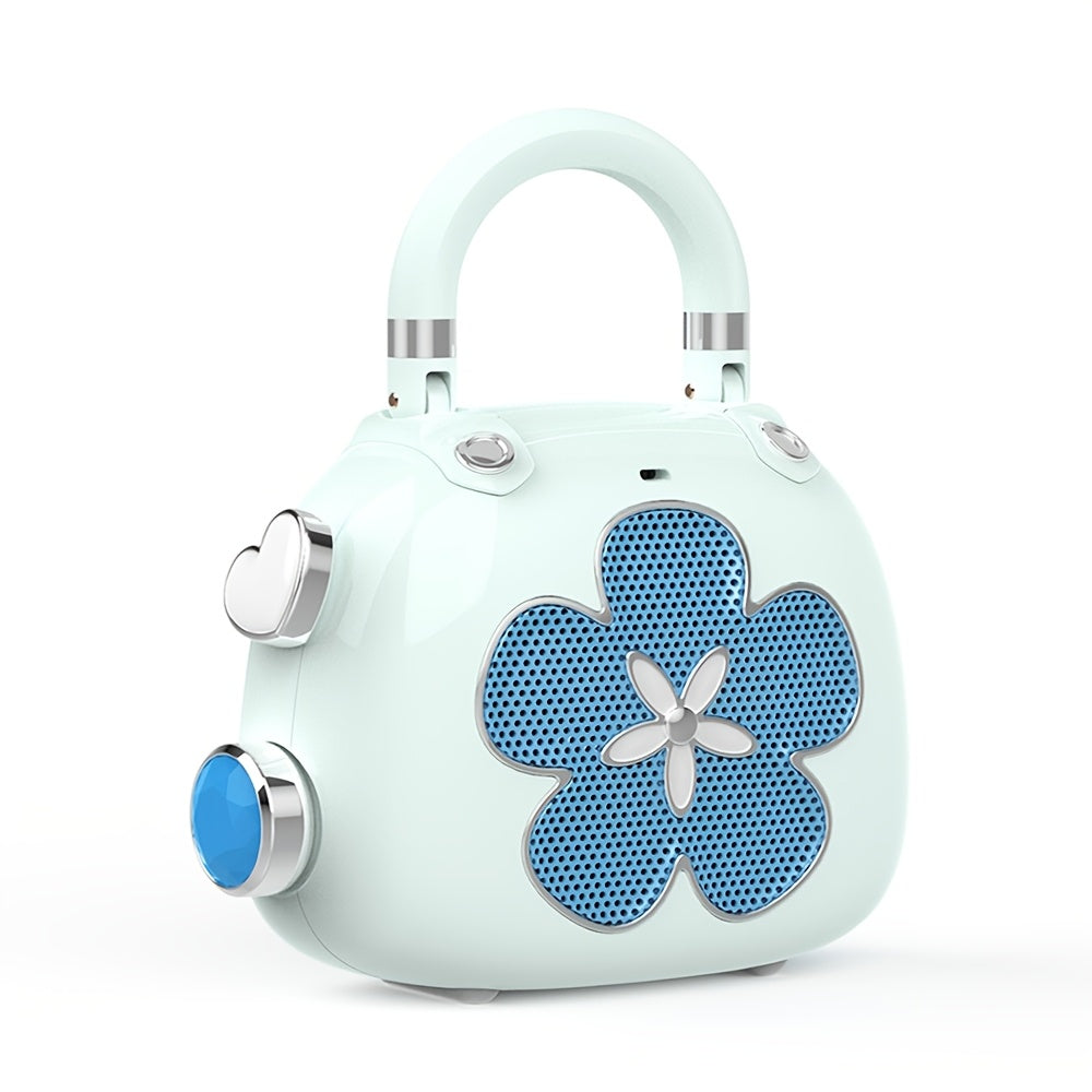 Mini Bluetooth Speaker voor Kinderen en Volwassenen - Draagbare Draadloze Luidspreker met Retro Design - 5W Krachtig Geluid MP3 Speler - Leuk Cadeau voor Meisjes