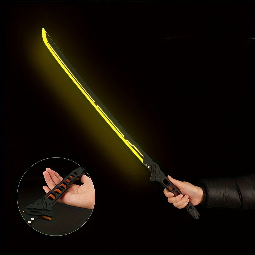 LED Samurai Zwaard 80cm | Cyberpunk Stijl | Cosplay & Halloween Decoratie
