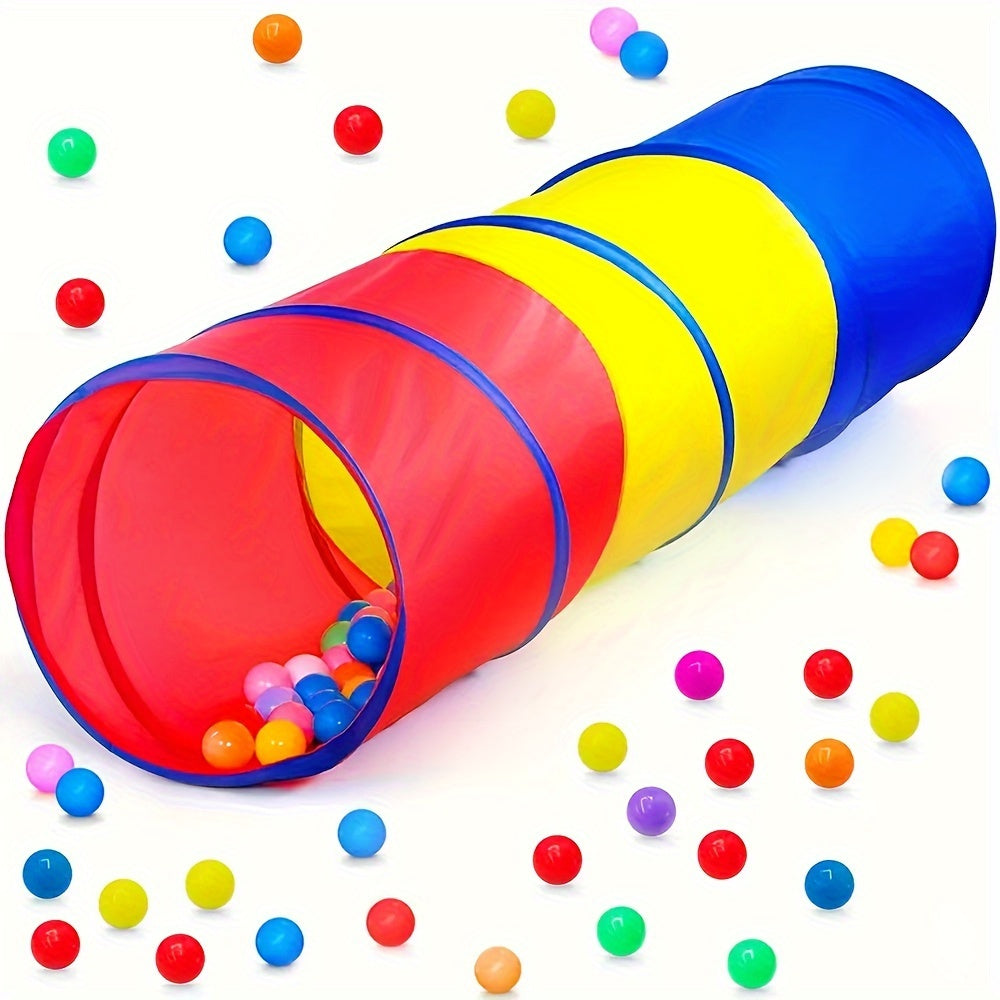 Regenboog Kruiptunnel voor Kinderen | Opvouwbare Speeltunnel