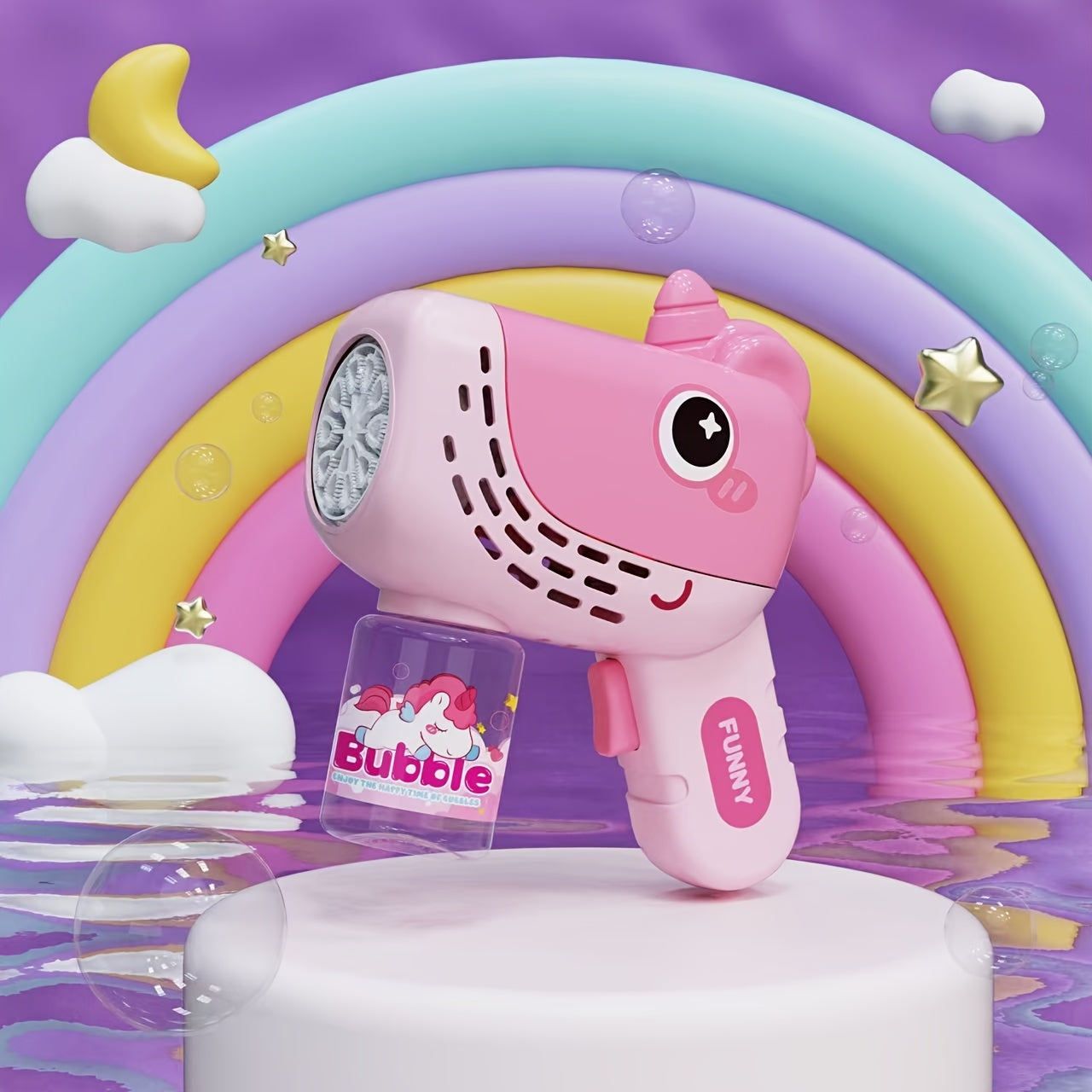 LED Bellenblaaspistool | Magische Zeepbellen met Lichtshow voor Kinderen