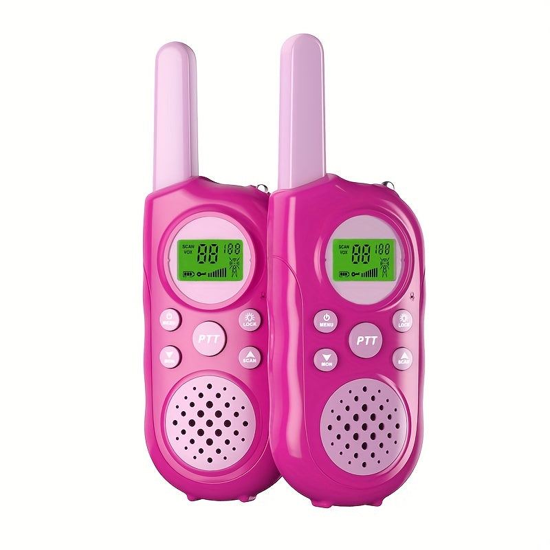 2x Kinder Walkie Talkie | Lang Bereik, Zaklampfunctie – Outdoor Speelgoed