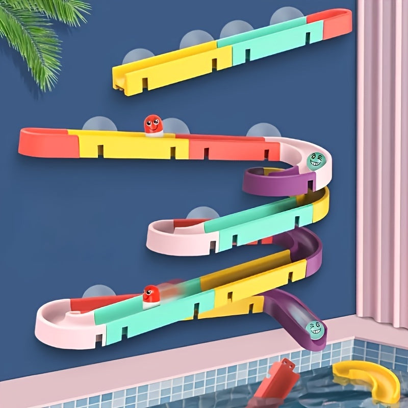 Marble Run Bad Speelgoed | Interactief Waterplezier voor Peuters | Leuke Douche Speelset zonder Batterijen
