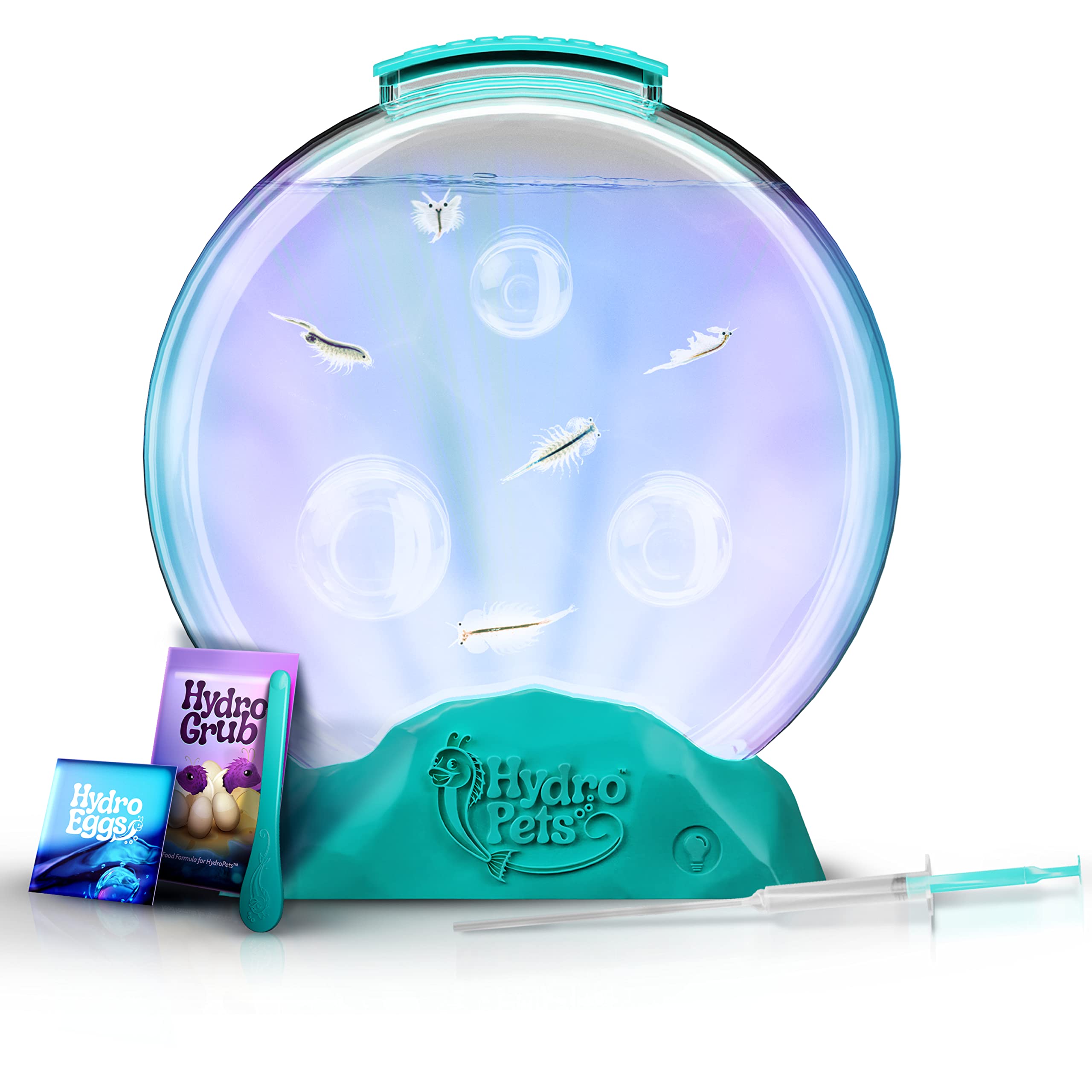 HydroPets Zeehuisdierenset met Lichttank – STEM Water Speelgoed voor Kinderen 6–12 Jaar