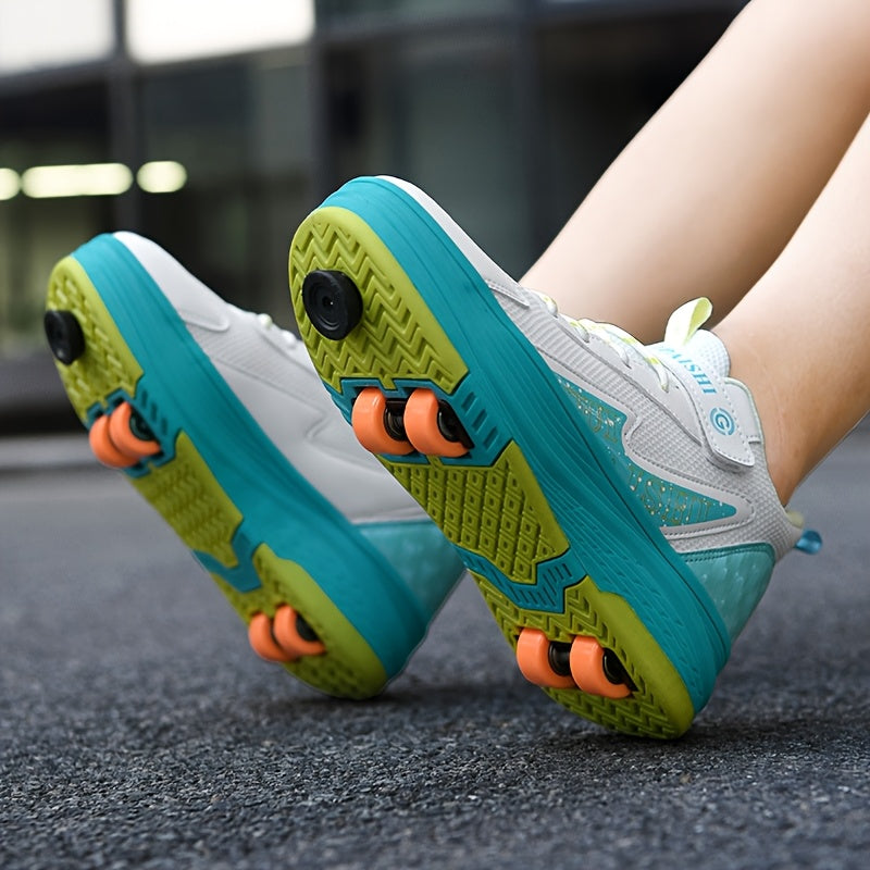 Jongens rolschaatsen - comfortabel met afneembare wielen & verbeterde afneembare remkop | outdoor skates