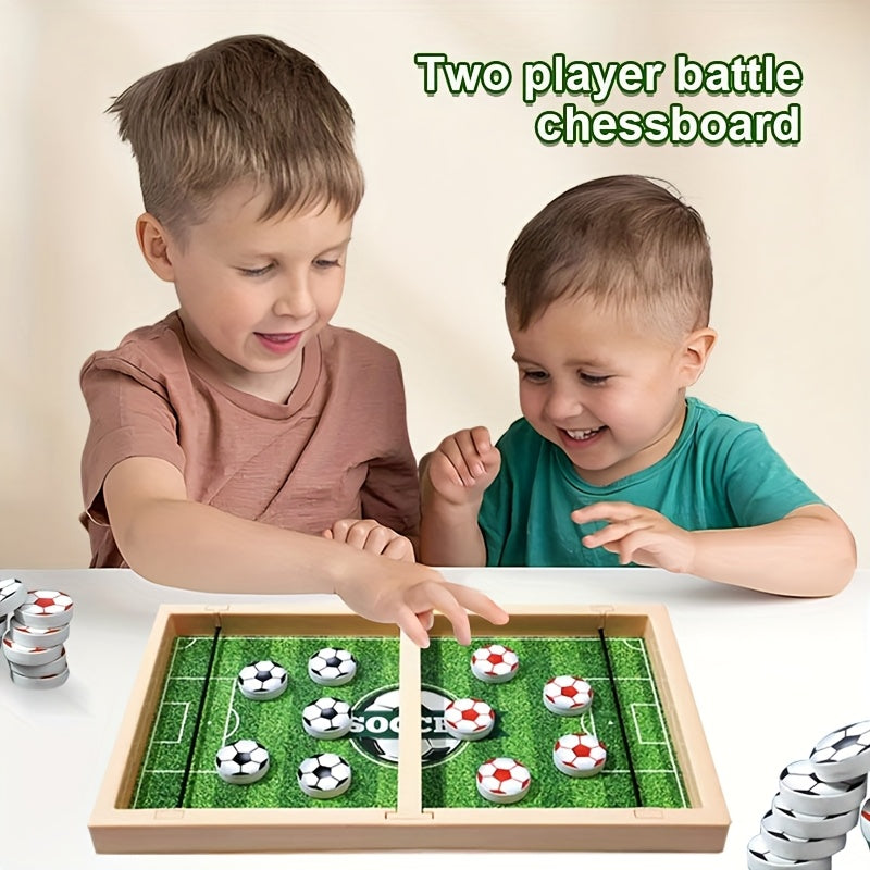 Snel Tafelvoetbal Katapult Schaakspel – 2-Speler Party & Familie Bordspel