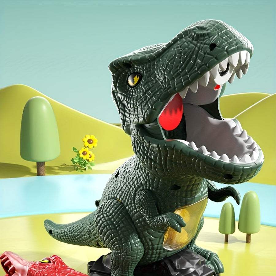 Dinosaurus Tactisch Speelgoed Geweer | Spring-Actie & Interactief Ouderspel | ABS Constructie | Kleurrijk Buiten Speelgoed | Realistisch De