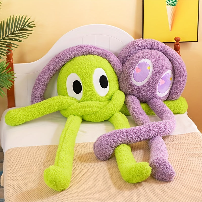 Schattige Octopus Knuffel met Lange Benen | Zacht Monster Pop Speelgoed | Ideaal Cadeau voor Kerst & Verjaardagen