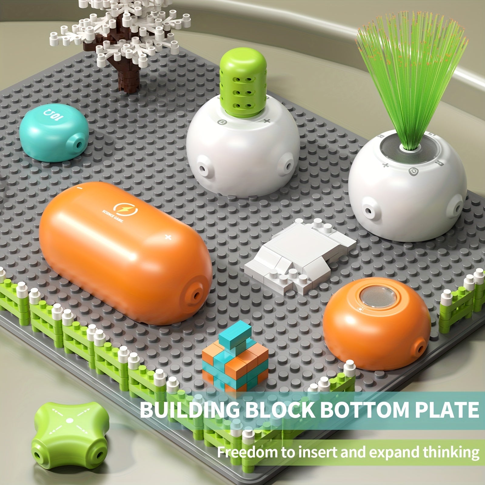 Circuit Blokken Wetenschapsspeelgoed - Elektronische Circuit Educatief Speelgoed, STEM Leren Speelgoed voor Jongens & Meisjes 6+ Jaar, Ontwikkelt STEM Vaardigheden - Perfect Cadeau voor Kinderen