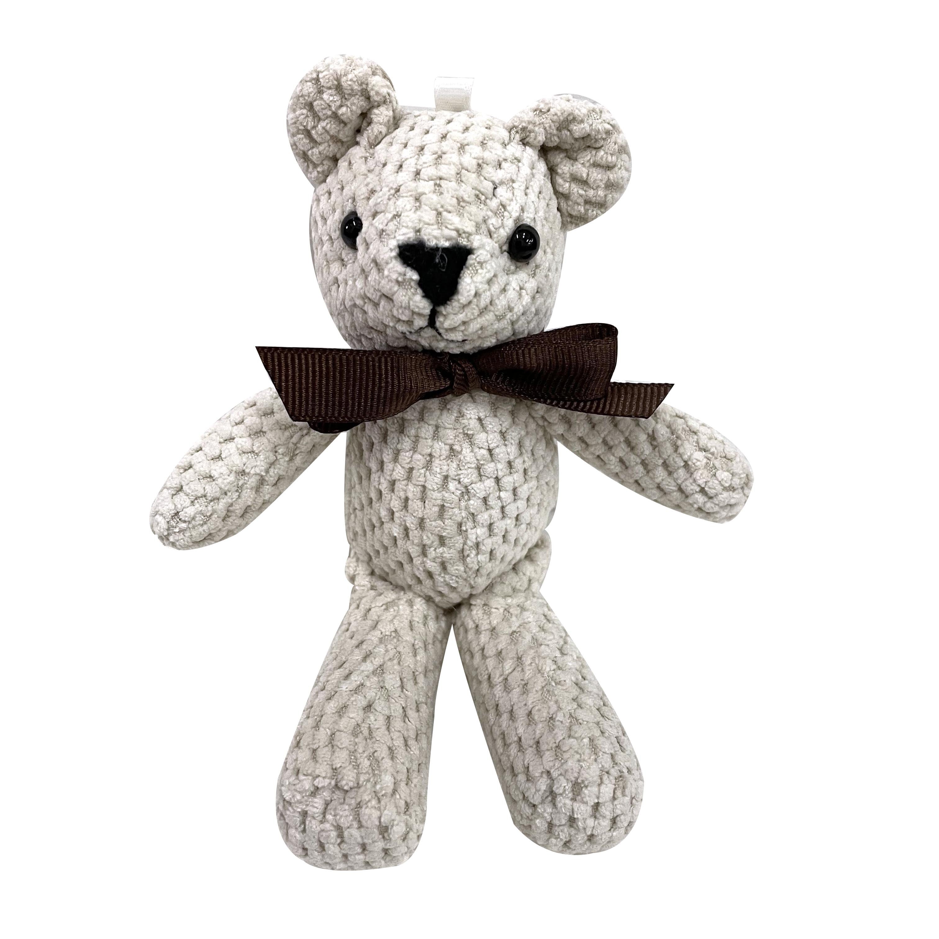 5,9" Schattige Beer Knuffel | Sleutelhanger Pop in Outfit | Ideaal voor Verjaardagen, Bruiloften & Kerstmis
