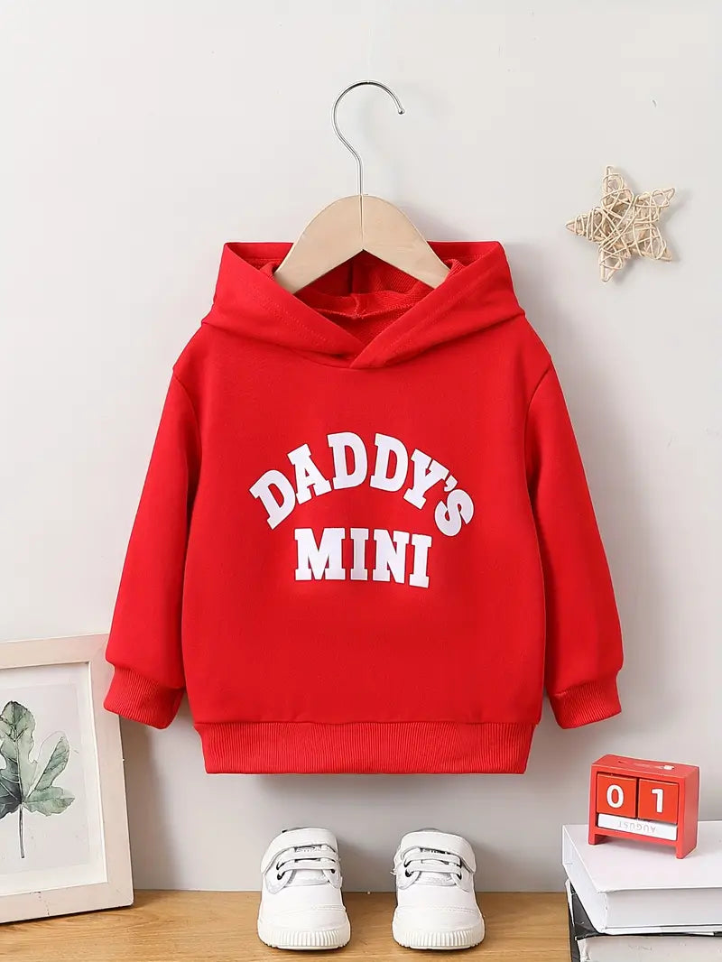 Papa Hoodie voor Baby & Peuter l Herfst en Winter Kleding