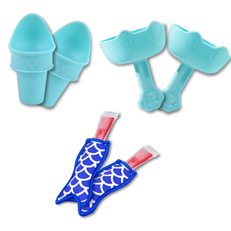 All-in-One IJsjeshouder Set | Herbruikbare IJs Lolly Vormpjes voor Zomerplezier – Perfect voor Kinderen & Familie