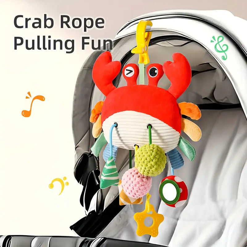 Cartoon Bed Hangend Speelgoed voor Baby’s met Bel | Nibble-Veilig en Lichtgewicht
