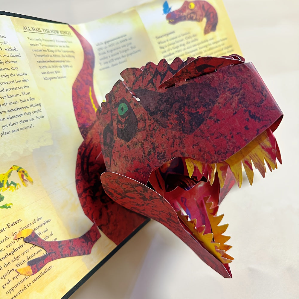 Pop up Dinosaurus Encyclopedie – Interactief 3D Boek Met Realistische Illustraties