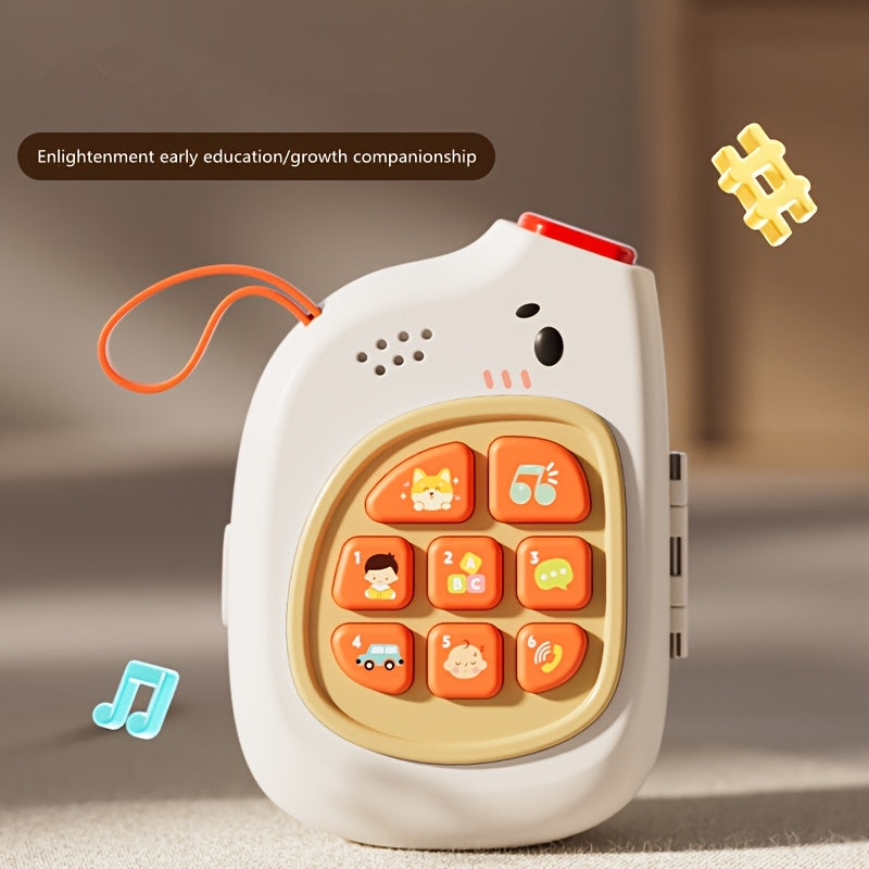 Baby Muzikale Telefoon met Drukbord | Interactief Olifant Speelgoed | Educatief Muziek- & Verhaalspel voor 18 Maanden+ | Multifunctioneel Ontwikkelingsspeelgoed