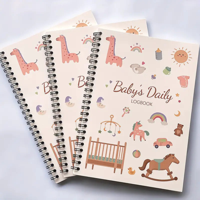 Baby Zorg Planner | Perfect Cadeau voor Nieuwe Moeders, Volg de Routine & Groei van je Baby