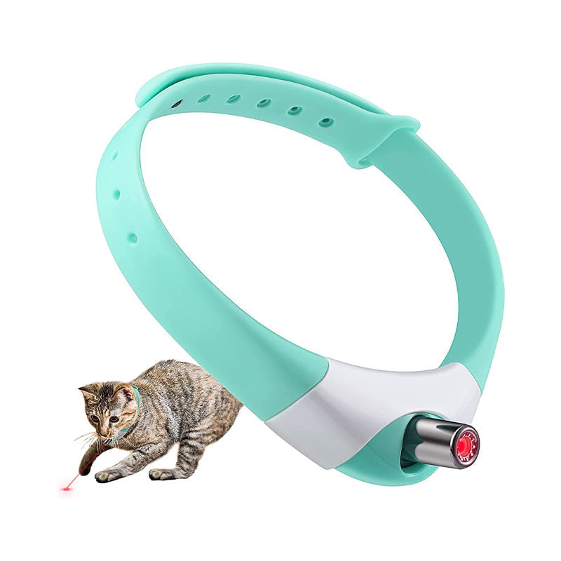 Oplaadbare Kattenhalsband met Laser | Draagbaar Speelgoed