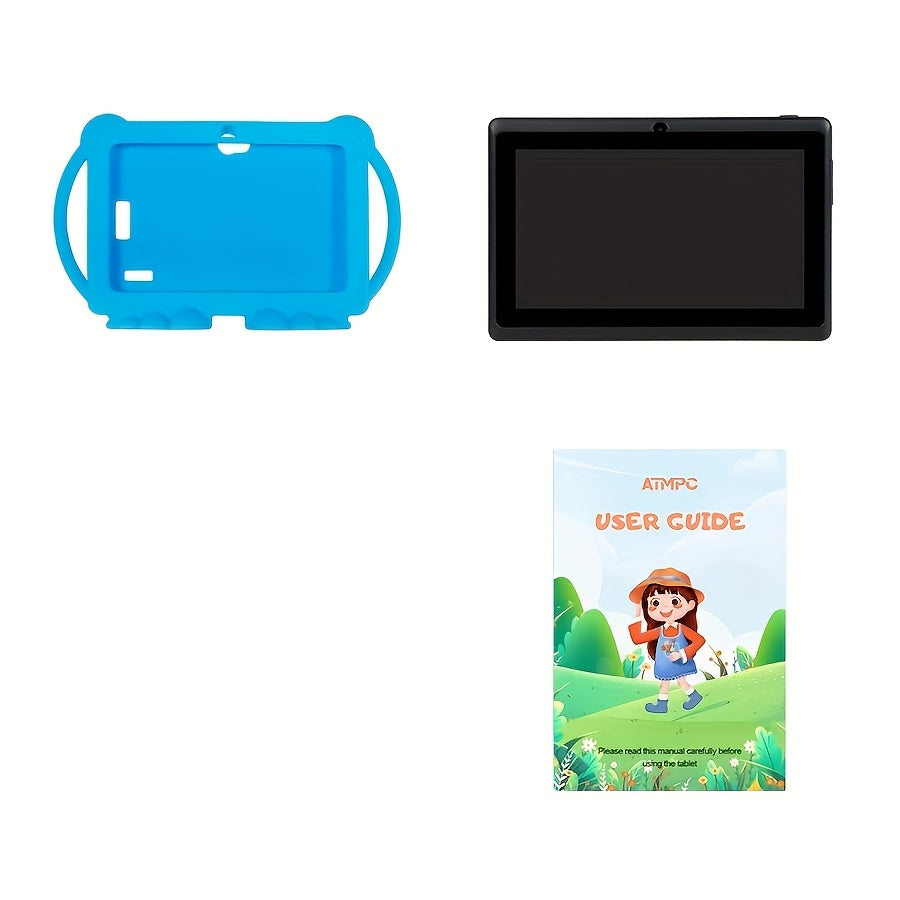 7 Inch Android Tablet 32GB – Kindvriendelijk met Oogbescherming, Spelletjes & Ouderlijke Controle