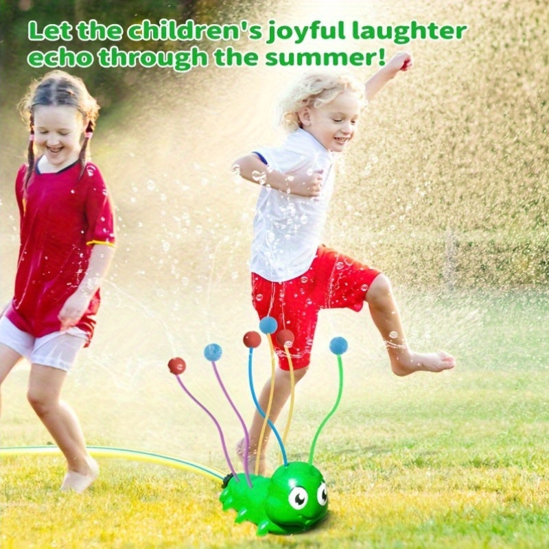 Schattige Kinderwatersproeier met 6 Zwaaibuizen & Interactieve Dierenfiguren – Waterspeelgoed met Ballenlanceerder voor Jongens en Meisjes van 3 t/m 8 Jaar | Voor Zomerpret in de Tuin en Zwembadfeestjes